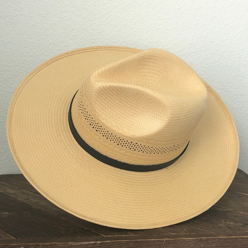 GIGI PIP Tan Women's Hat with Black Band